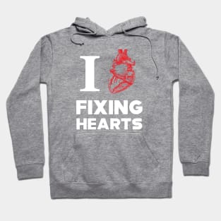 Cardiologist - I love fixing hearts Hoodie